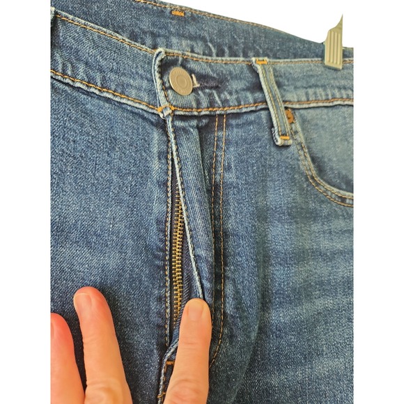 LEVI'S Men's 511 BIG E Jeans W34 L30 Blue Denim Straight Fit Casual Pants - Picture 8 of 15